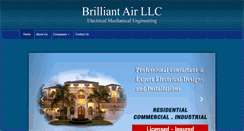 Desktop Screenshot of brilliantair.com
